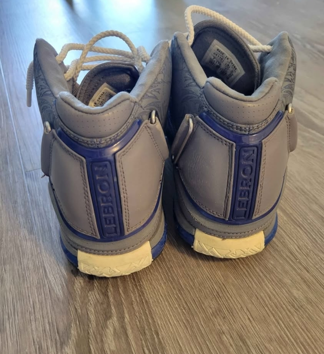 Nike Lebron Zoom Soldier 1 Grey Blue US 8 - photo 3