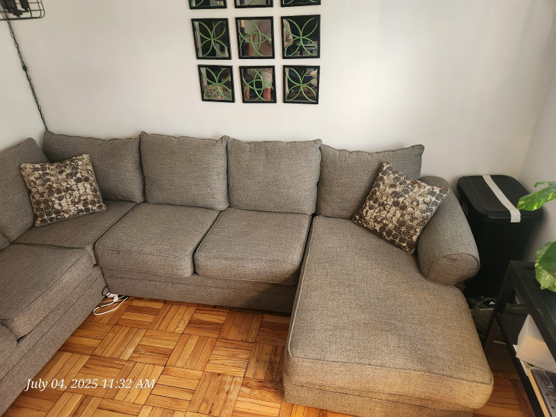 Sectional Sofa - Gray - photo 3
