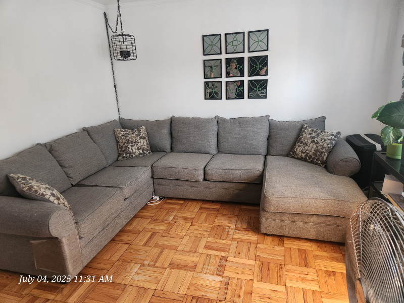 Sectional Sofa - Gray - photo 4