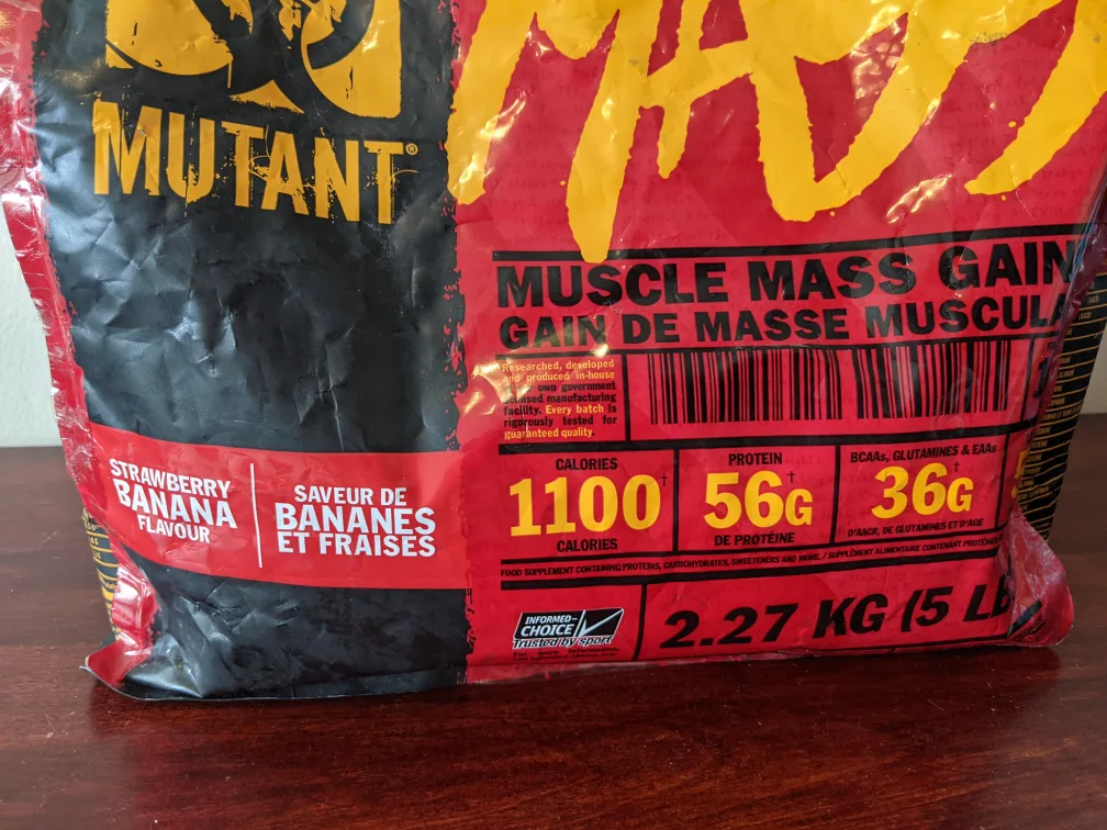 MUTANT MASS 5LBS - Muscle Mass Gainer image indicator(3)