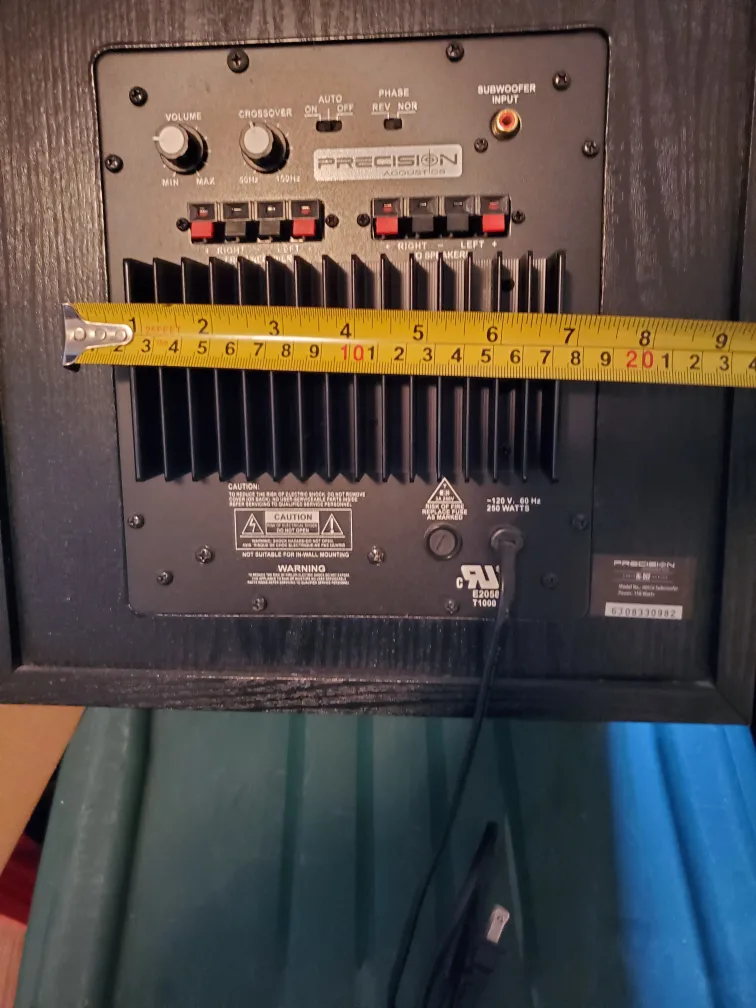 Precision Powered Subwoofer image indicator(6)