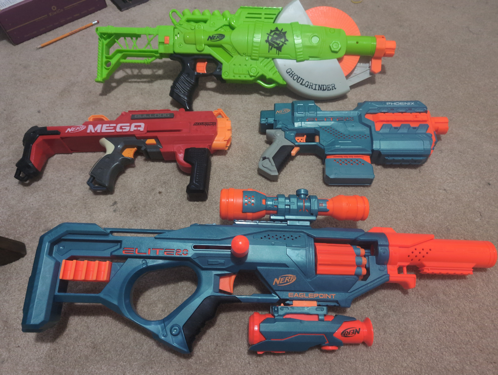 Nerf Blasters Lot