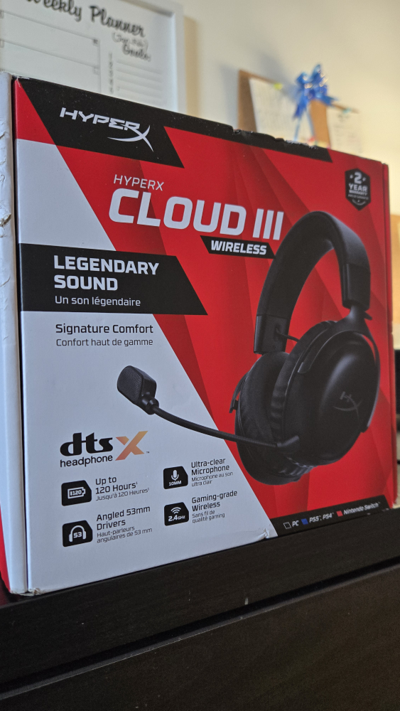 HyperX Cloud 3 Wireless Gaming Headset