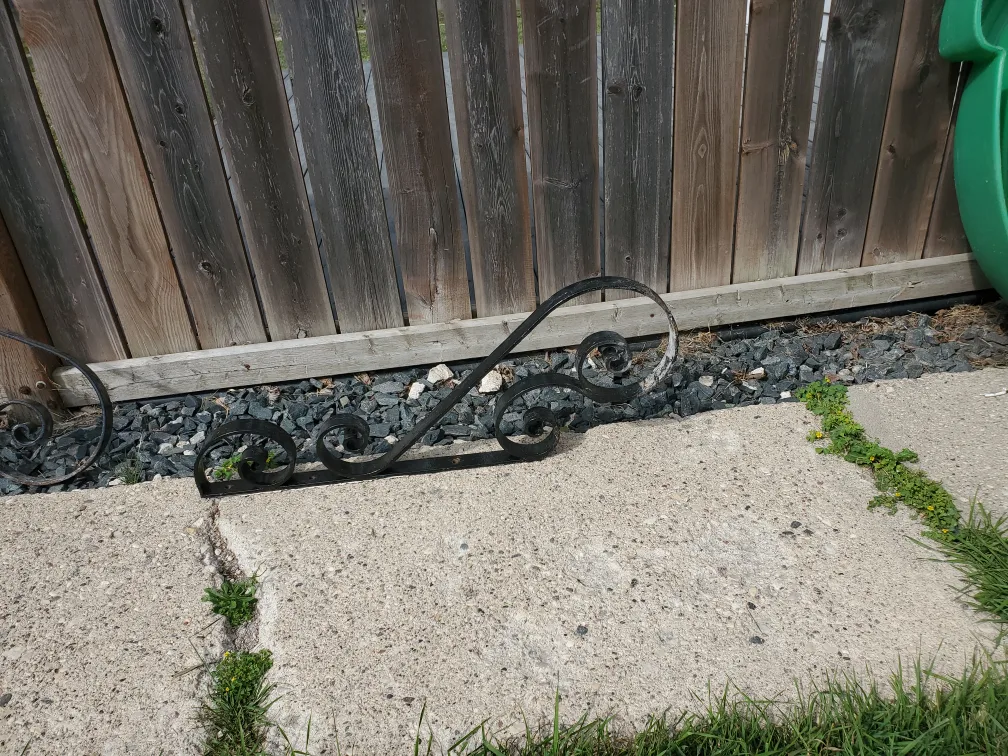 Wrought Iron Decorative Fence Panel image indicator(2)