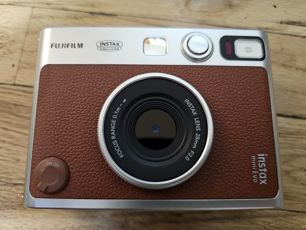 Fujifilm Instax Mini Evo Hybrid Instant Camera - Brown - photo 5