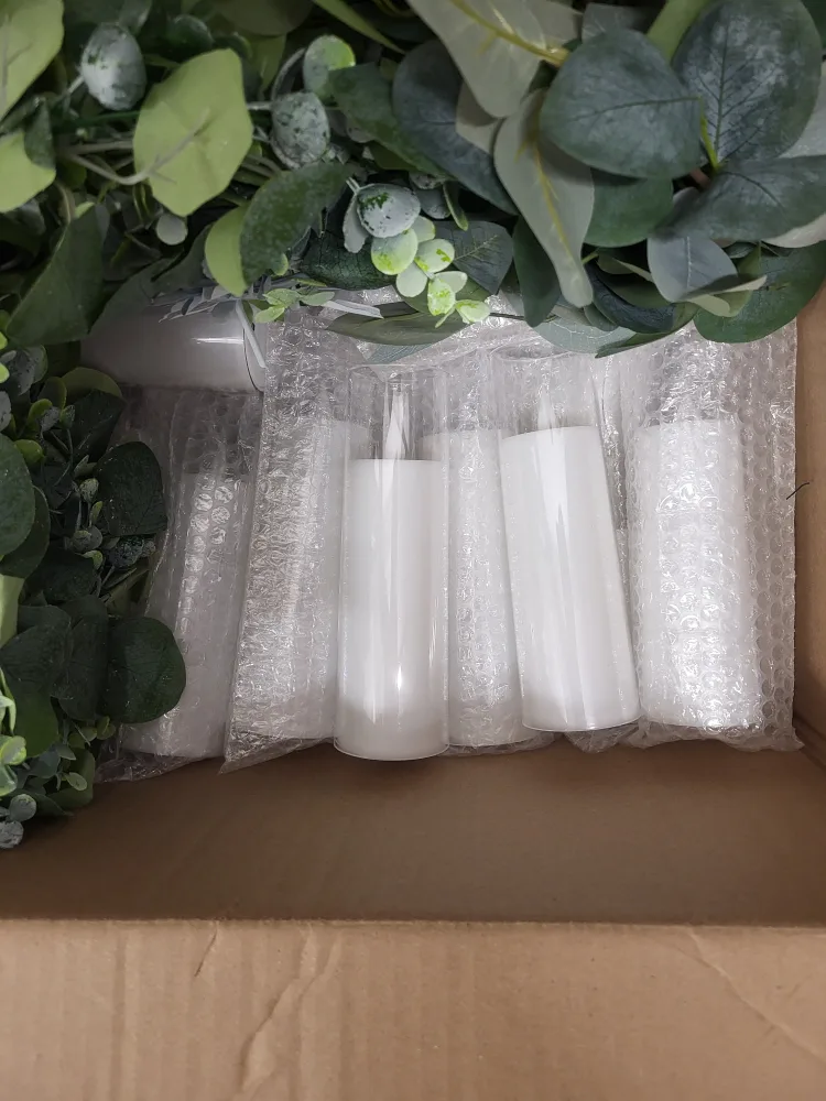 IMAGE Flameless Candles Set of 35 - White thumbnail