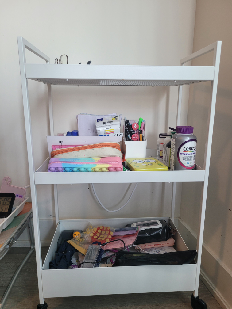 IKEA Raskog White Utility Cart - photo 2