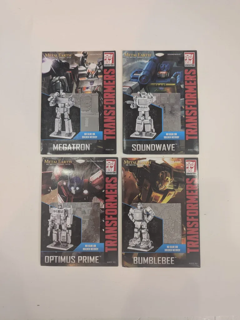Metal Earth Transformers 3D Metal Model Kits thumbnail