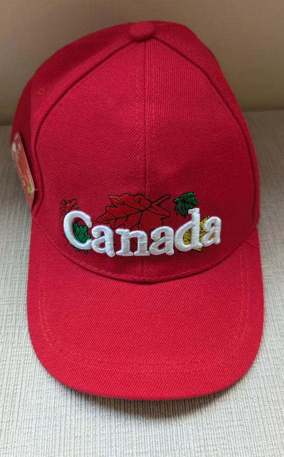 Brand New Canada Souvenir Cap - Red thumbnail