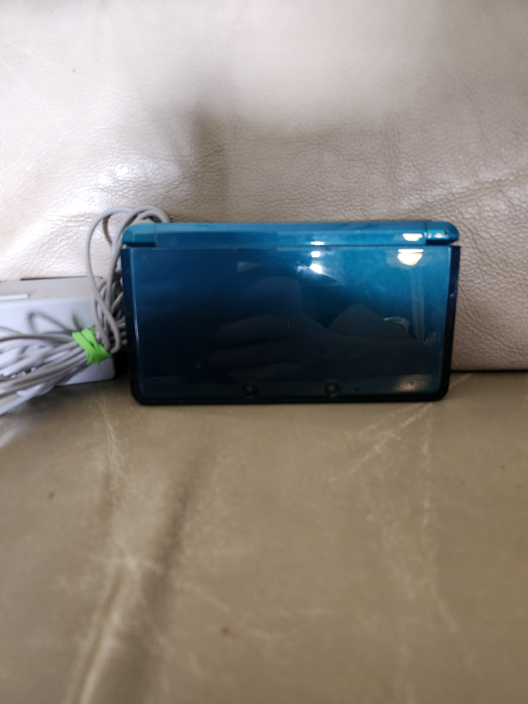 Nintendo 3DS Aqua Blue with Charger - photo 2