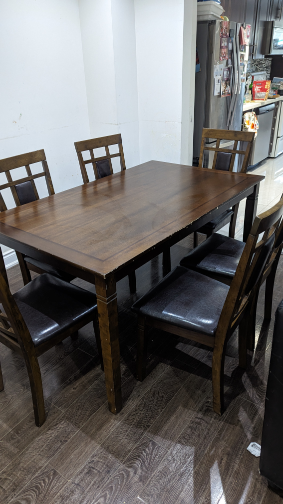 Dining Table with 6 Chairs