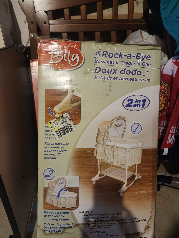 Bily Rock-a-Bye Bassinet & Cradle in One - photo 2