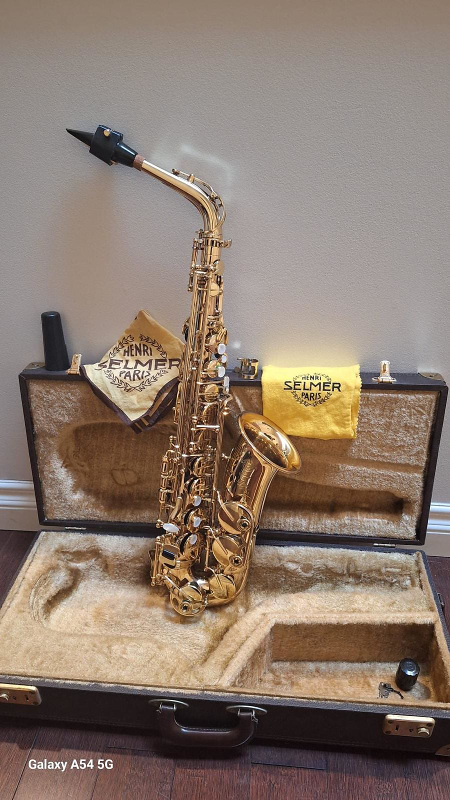 Selmer Paris Super Action 80 Series II Alto Sax + ORIGINAL CASE