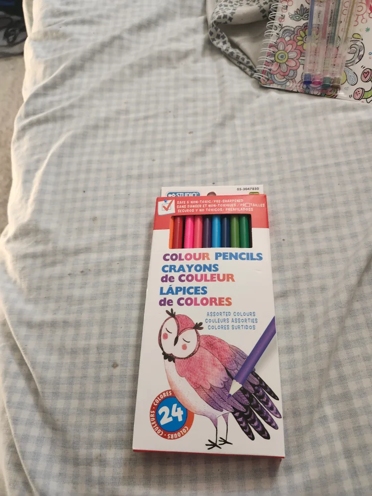 Color Creatives Christmas Coloring Book & Studio Colour Pencils image indicator(3)