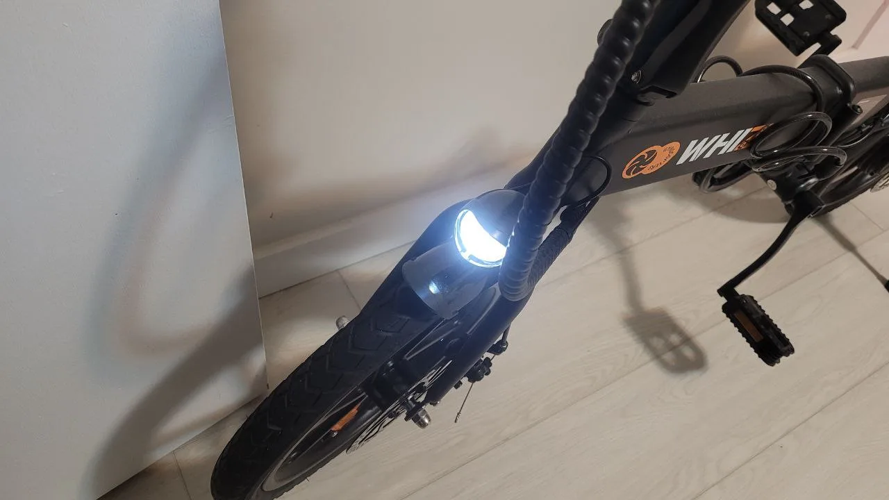 WHIZ Foldable Electric Bike - Like New! image indicator(8)