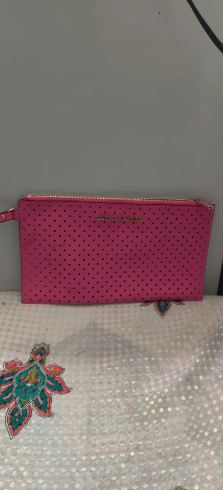 Michael Kors Pink Wristlet thumbnail