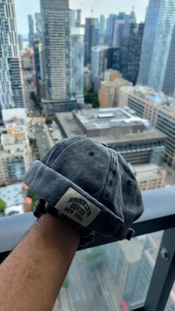 Brooklyn Docker Hat - Grey image indicator(5)