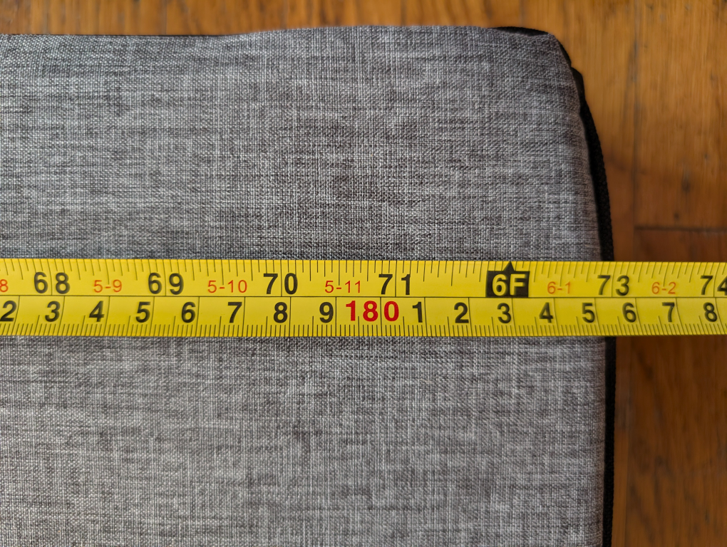 Grey Folding Mattress with Storage/Travel Bag 🇨🇦 - photo 5