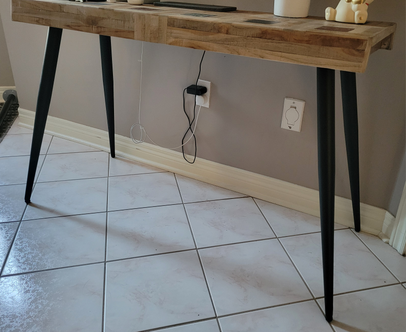 Table legs. Black metal.🇨🇦