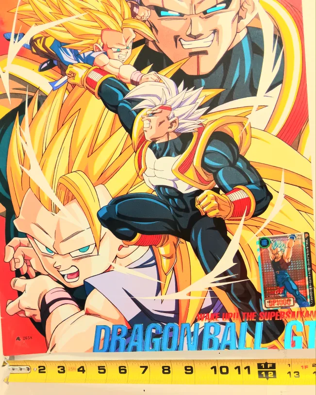 🔥Vintage Dragon Ball GT Poster - Super Saiyan Edition🔥 thumbnail