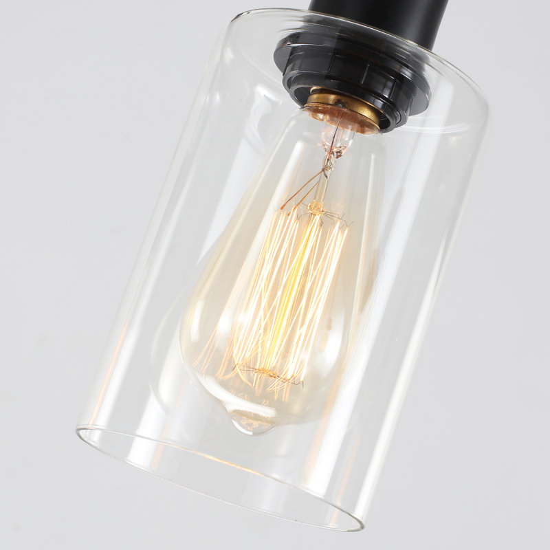 Black 4-Light Island Pendant Lighting - photo 5