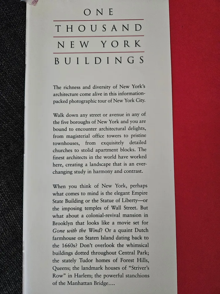 One Thousand New York Buildings Hardcover Book image indicator(2)