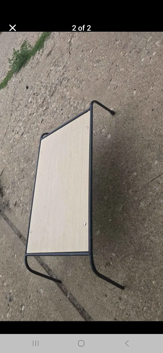 Small Side Table with Metal Frame image indicator(2)