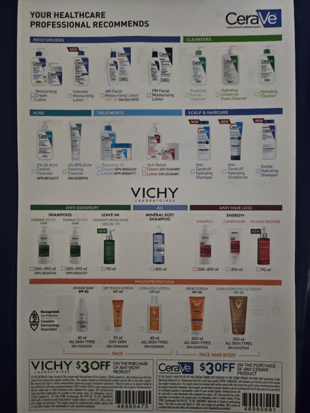 CeraVe & Vichy Skincare Products 🇨🇦 thumbnail