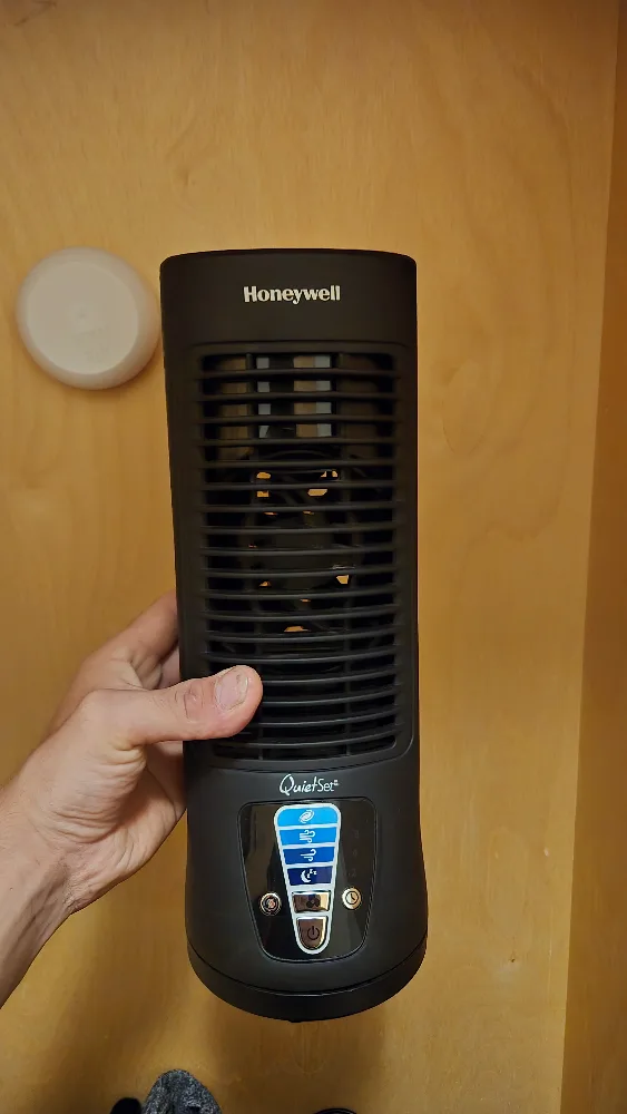 Honeywell QuietSet Tower Fan - Black thumbnail