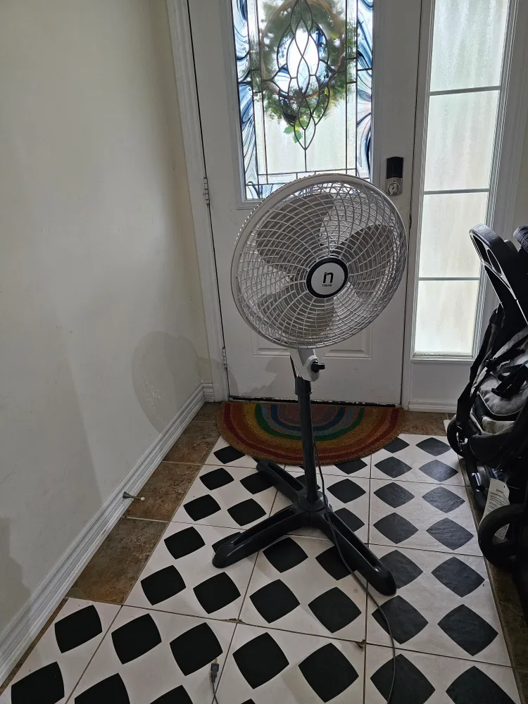 Standing Fan - White thumbnail