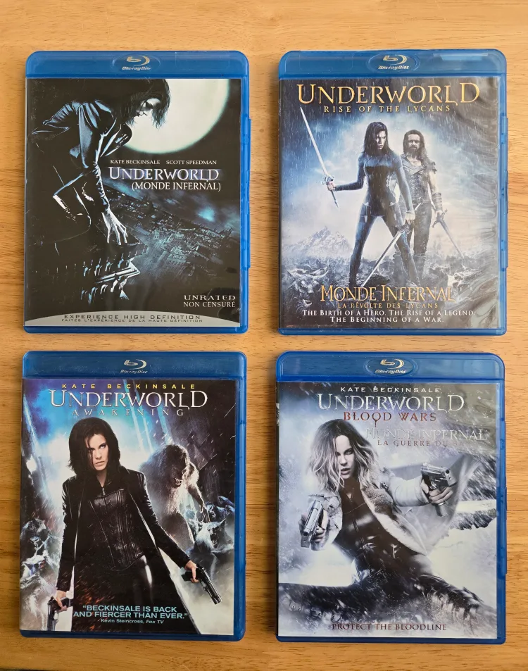 Blu-ray Bundle: Underworld $15 for ALL 4 Movies thumbnail
