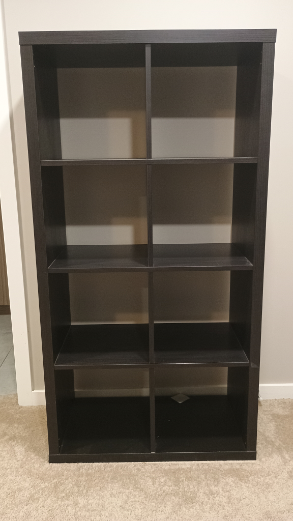 Dark Brown 8-Cube ikea Kallas