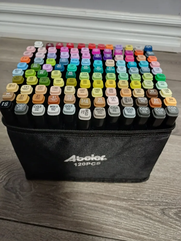 Abelieer 120pcs Marker Set image indicator(3)