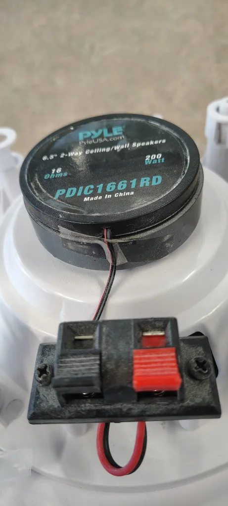 Pyle PDIC1661RD 6.5" 2-Way Ceiling/Wall Speakers - NEW image indicator(5)