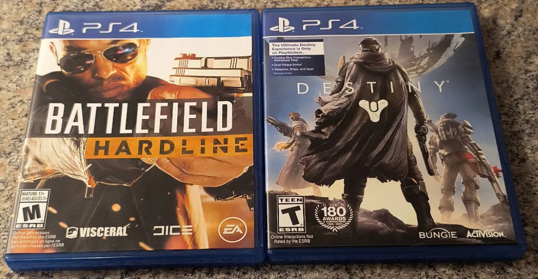 PS4 Battlefield Hardline & Destiny Games thumbnail