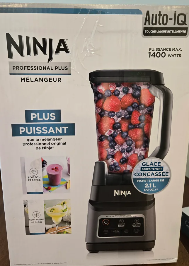 Ninja Professional Plus Blender - Like New! thumbnail