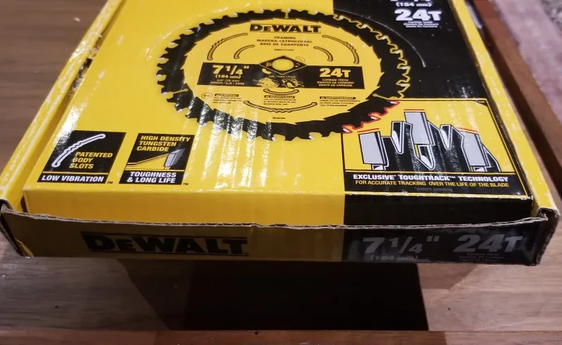 New DeWalt 7 1/4" 24T Framing Circular Saw Blade thumbnail
