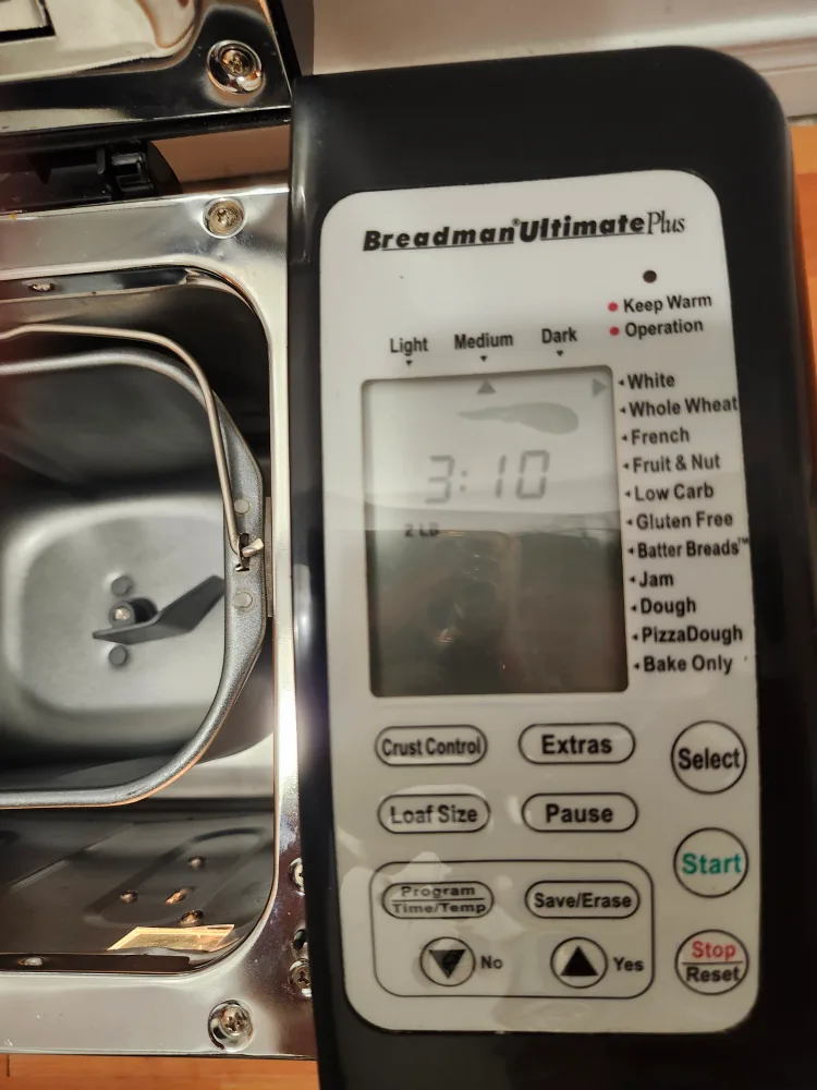 Breadman Ultimate Plus Bread Maker image indicator(8)