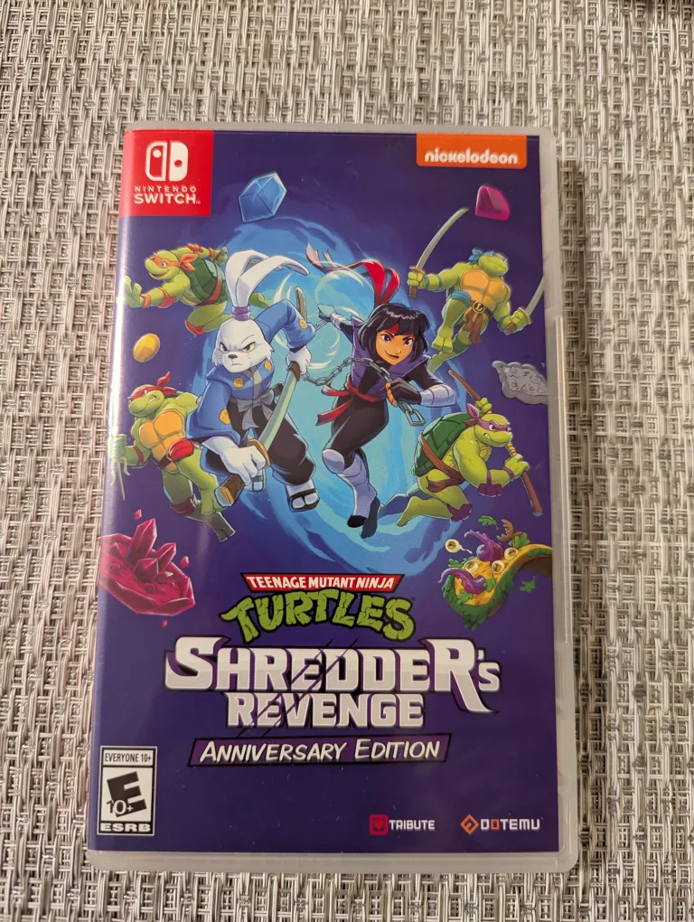 Nintendo switch Shredder's revenge Anniversary Edition thumbnail