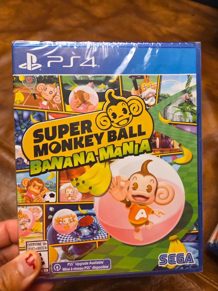 Super Monkey Ball Banana Mania PS4 thumbnail