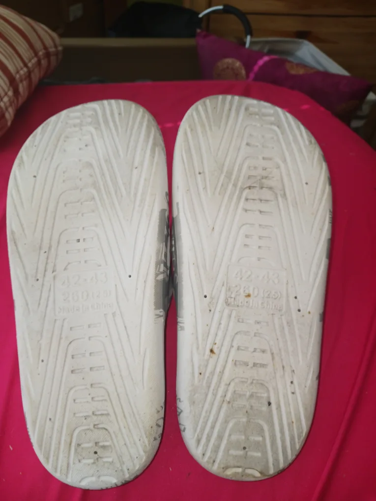 Fashion Slides - White with Bear Design image indicator(4)