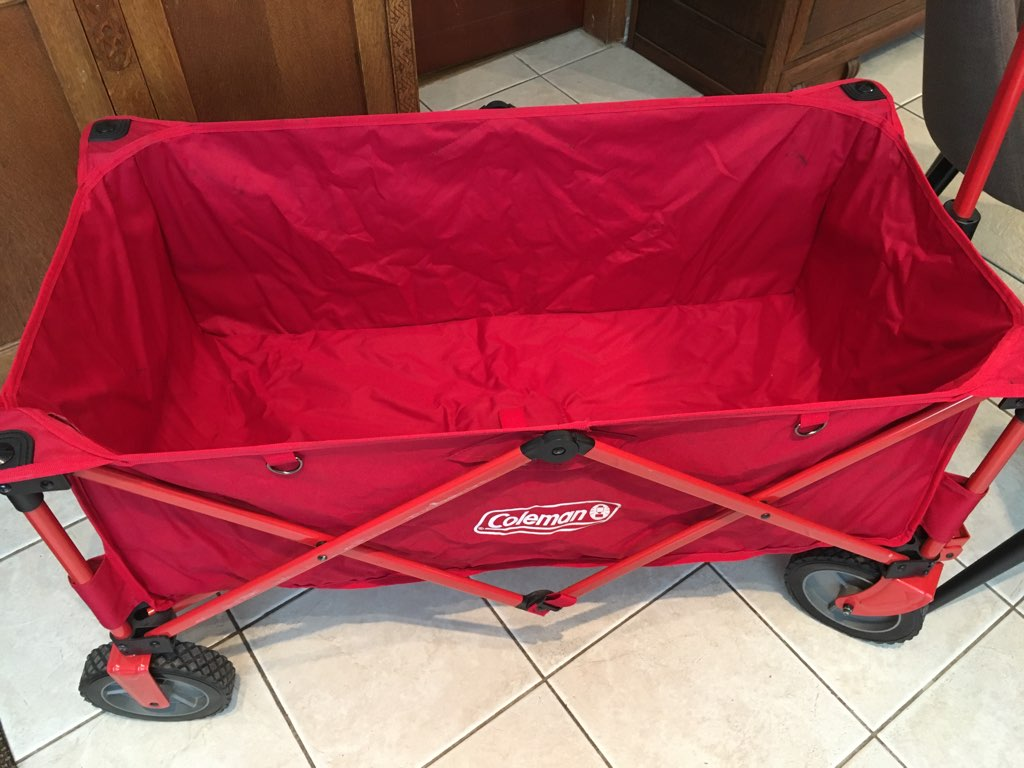 Coleman Red Collapsible Wagon