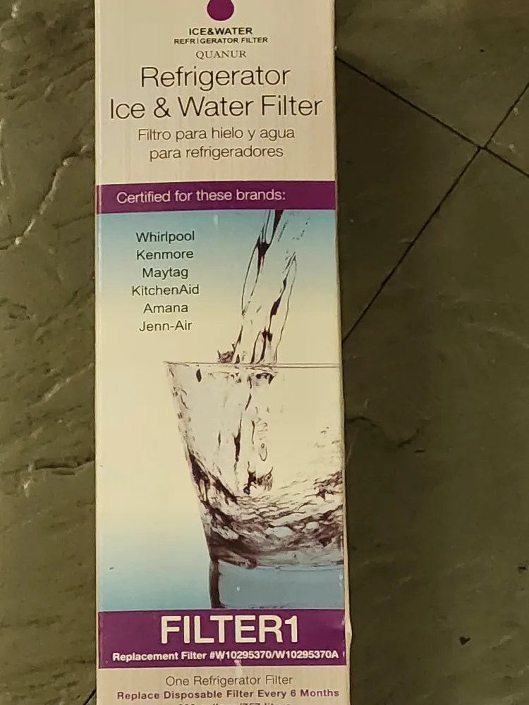 Whirlpool Refrigerator Ice & Water Filter 1 image indicator(2)