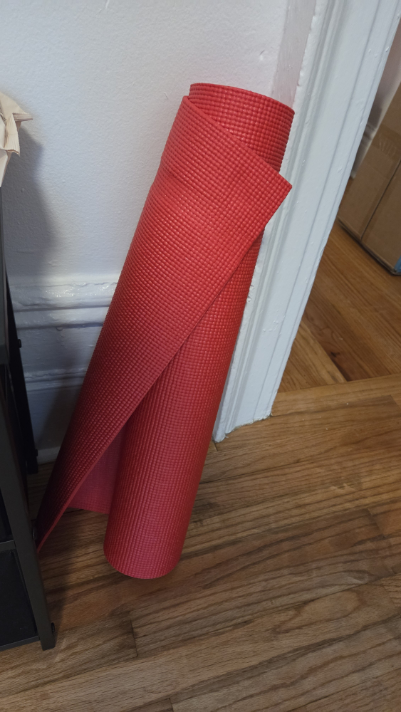 Red Yoga Mat