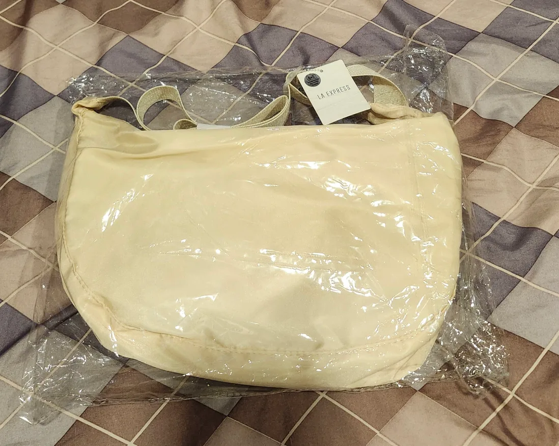 Two Moon Shaped Nylon Sling Bags- New with Tags! - $5 Each image indicator(10)