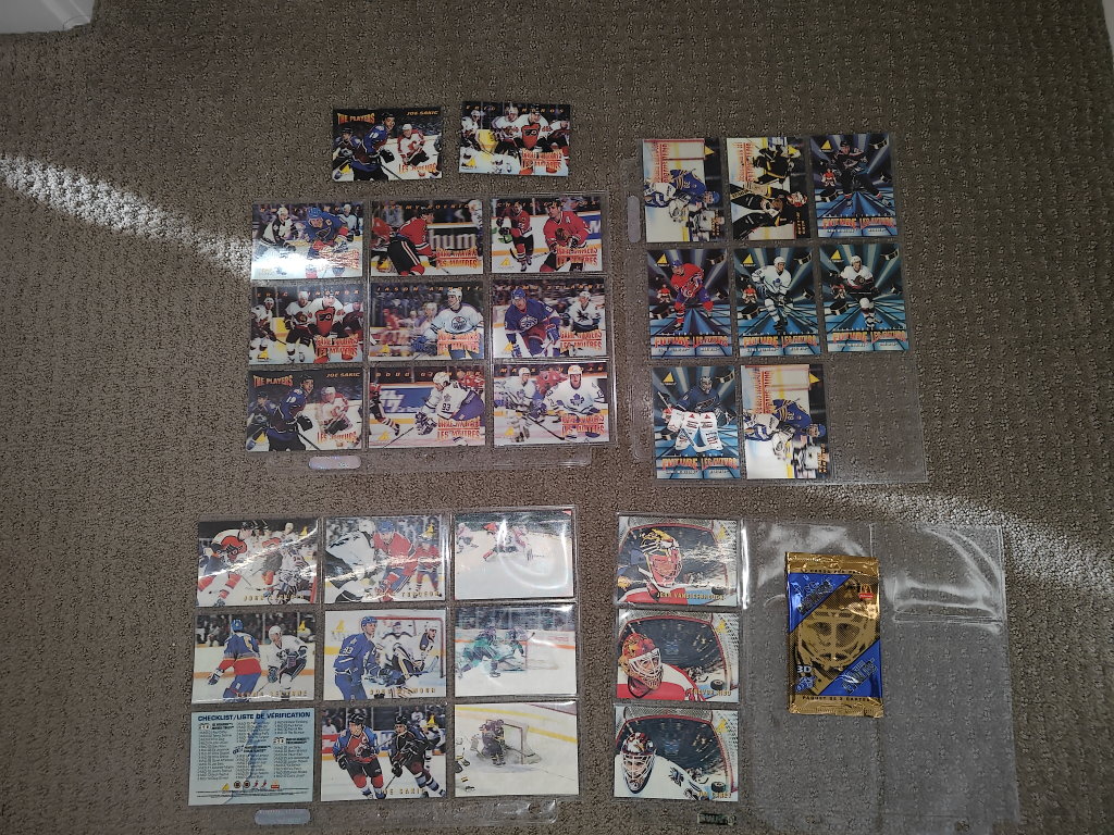 1995-96 & 1996-97 McDonalds Pinnacle Hockey Card