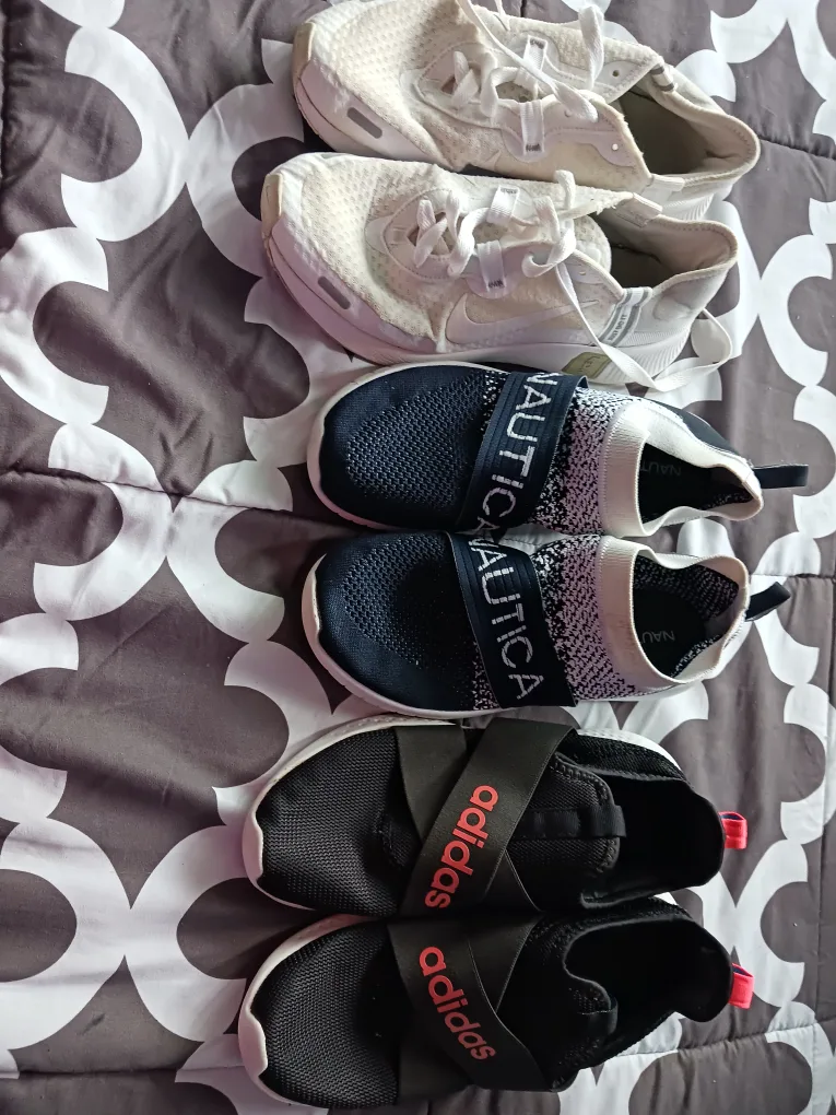 Nike, Nautica, Adidas Sneakers Bundle thumbnail