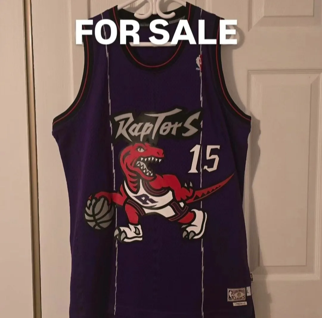 Vince Carter Toronto Raptors Adidas Hardwood Classic thumbnail