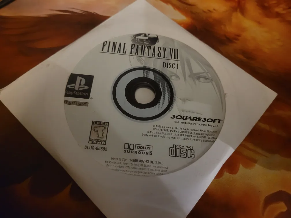 Final Fantasy VIII (8) - Playstation 1 Game thumbnail