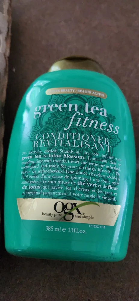 OGX Green Tea Fitness Conditioner - 385ml🇨🇦 thumbnail